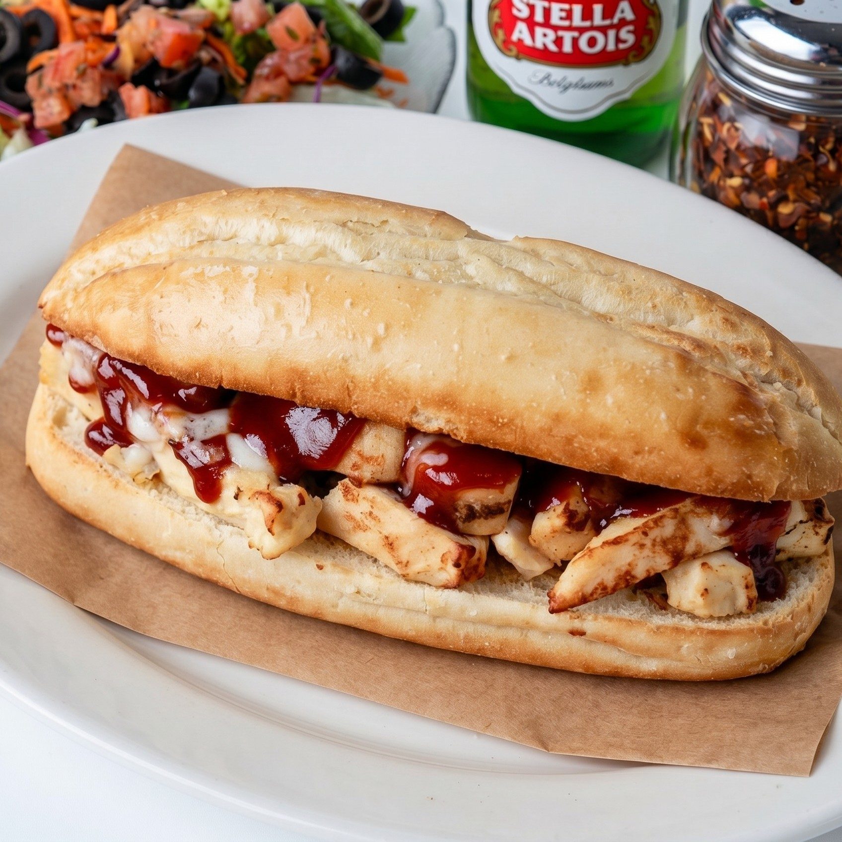Bar-B-Que Chicken Sandwich.