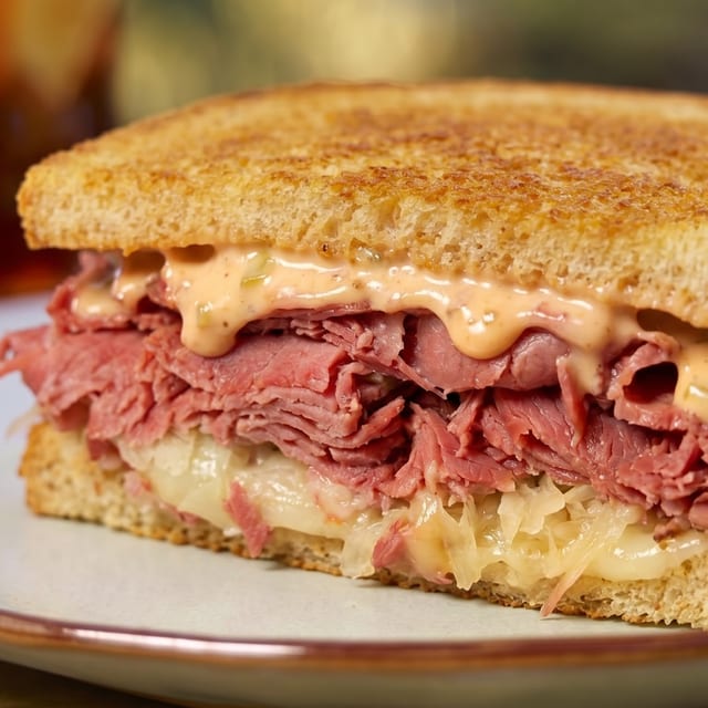 Pastrami Reuben.