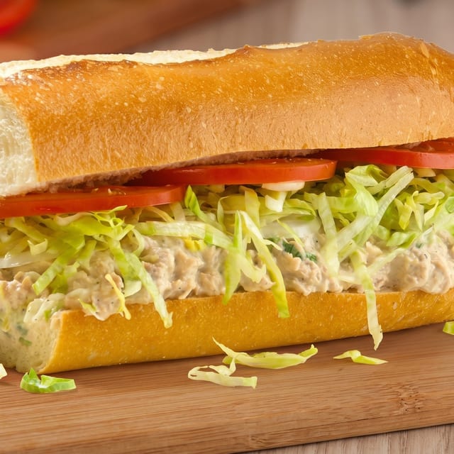 13. Tuna Fish and Cheese Sub.