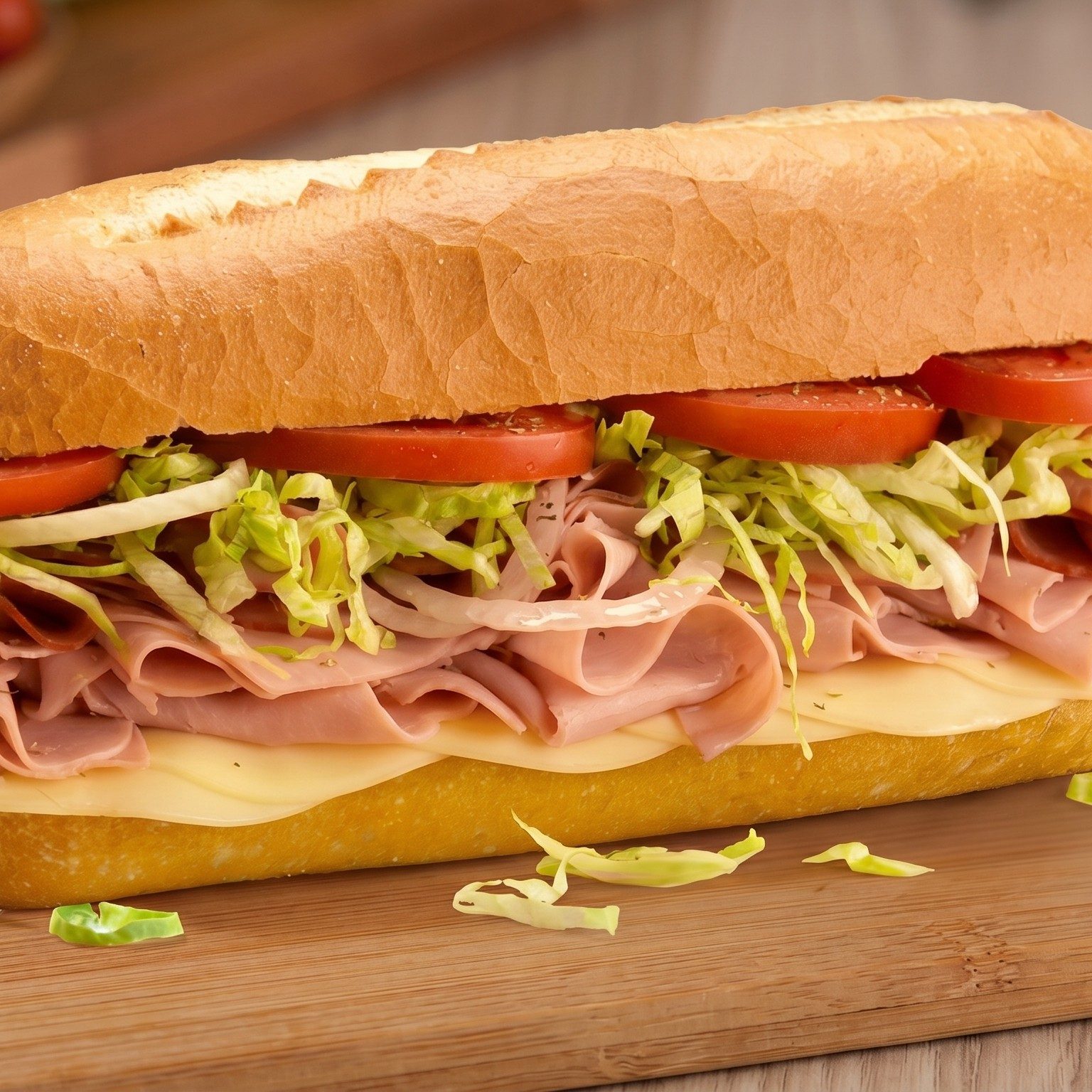 18. Bologna, Salami and Cheese Sub.