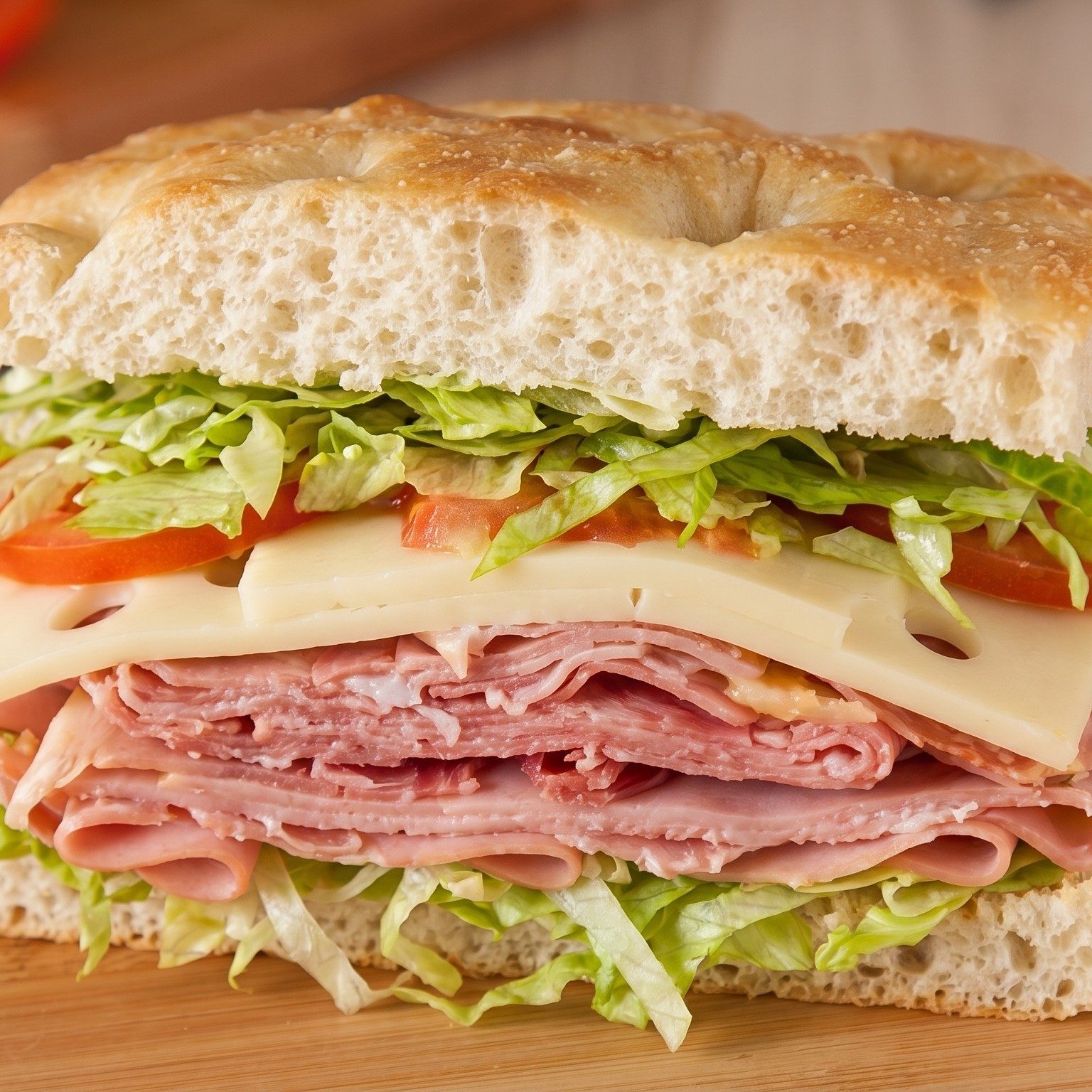 23. Virginia Ham and Swiss Sub.