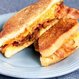 Grilled Cheese with Bacon Sandwich