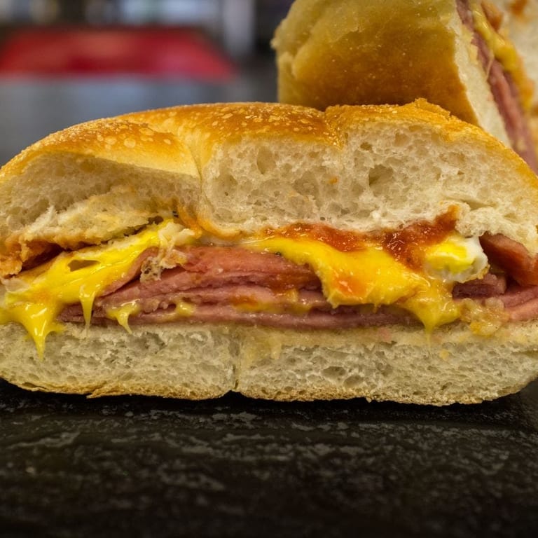 Delicious Taylor Ham Sandwiches