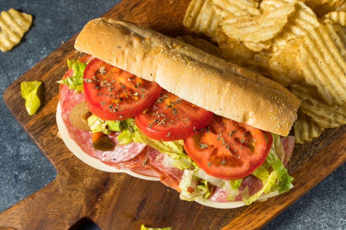 5. Pepperoni and Cheese Sub.