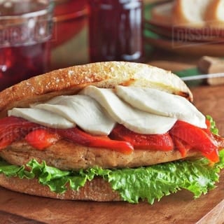 Eggplant, Chicken and Mozzarella